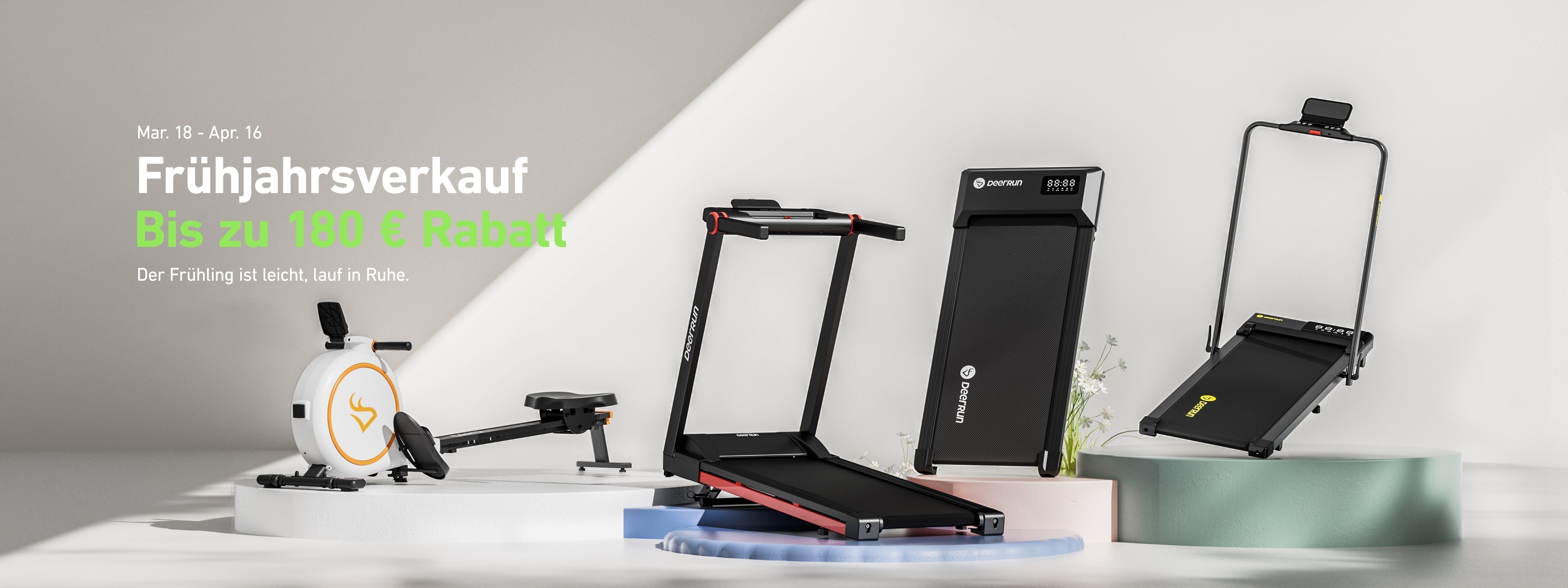 Spring Deals: DeerRun Frühjahresausverkauf für Ihr Fitness-Highlight!