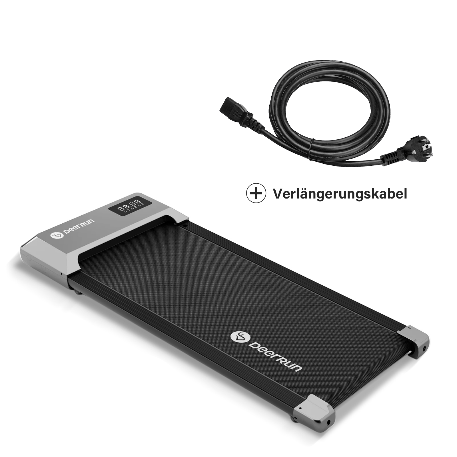 DeerRun Q1 Urban Upgrade | Smart-Walk-Laufband mit 136 kg Tragfähigkeit und Fernbedienung