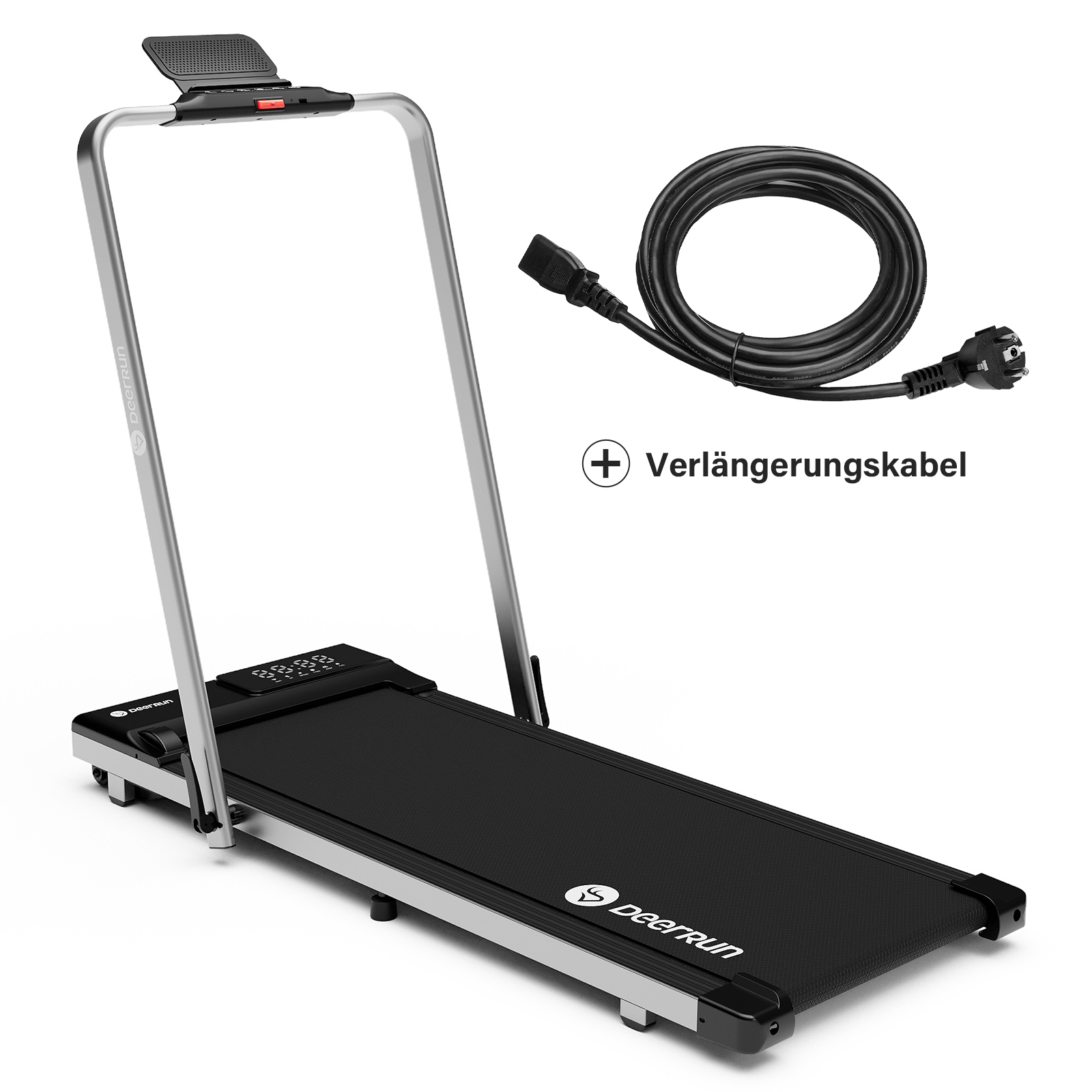 DeerRun A5 Pro Smartes 2 in 1 Laufband #Farbe_Silber