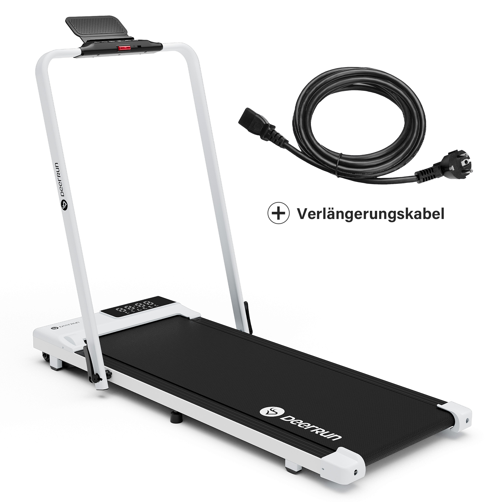 DeerRun A5 Pro Smartes 2 in 1 Laufband #Farbe_Weiß