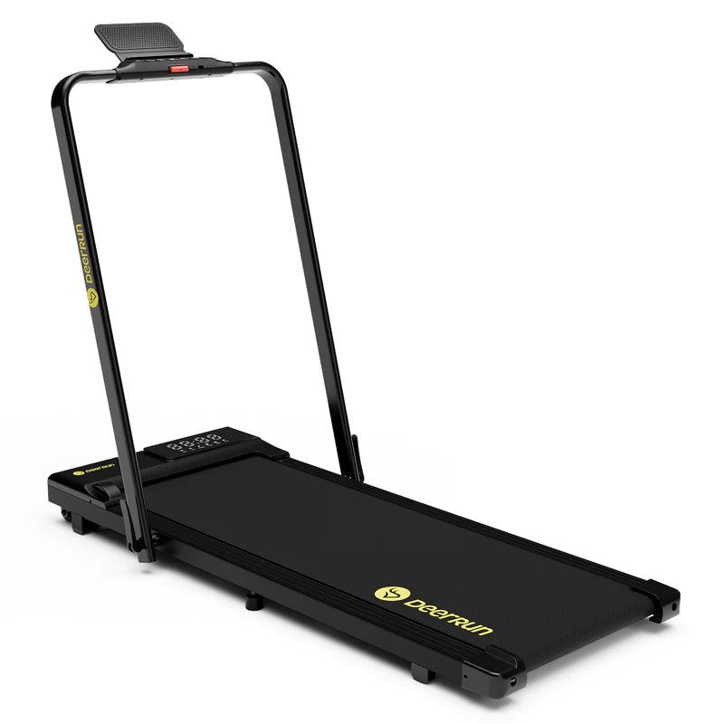 DeerRun A5 Pro Smartes 2 in 1 Laufband #Farbe_Schwarz