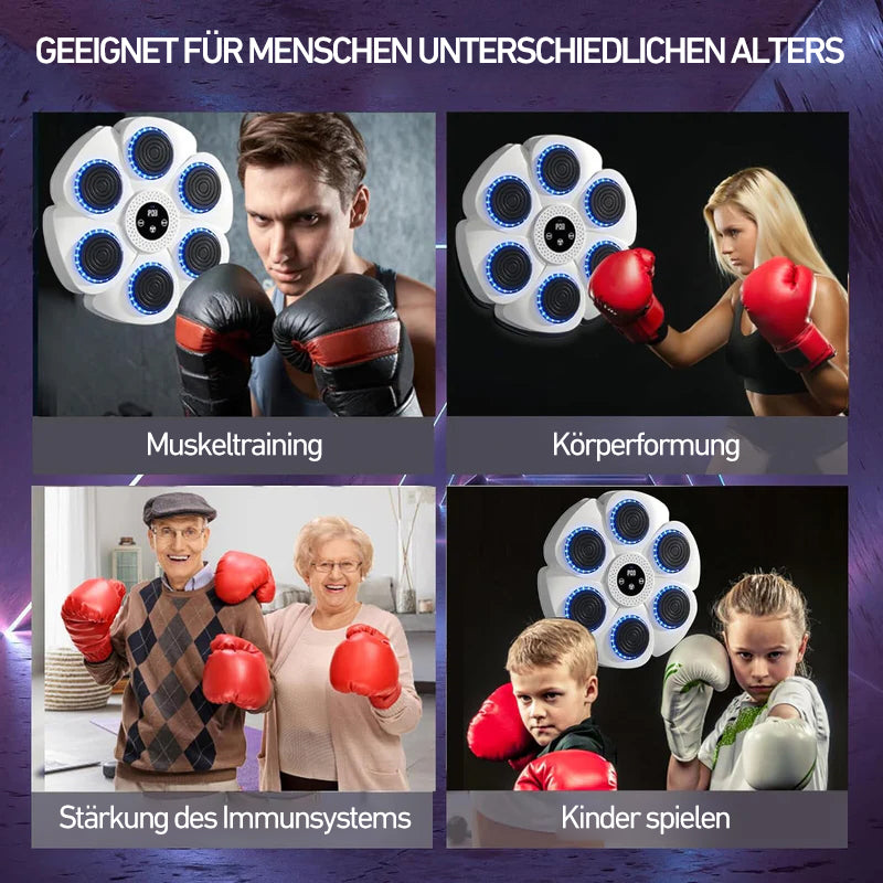 DeerRun® Smart Music Boxing Machine (Handschuhe und Ladekabel inklusive)