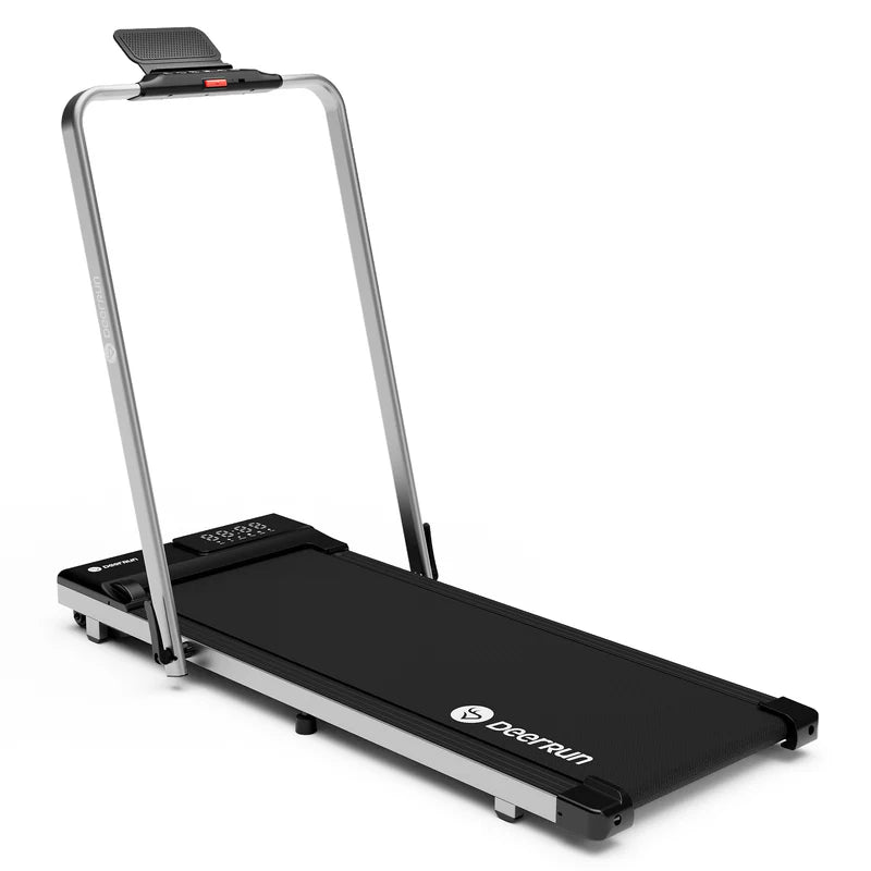 DeerRun A5 Pro Energie-2025 Smartes 2-in-1 Laufband | Upgrade-Chip & NFC-Unterstützung mit 136 kg Tragfähigkeit und Fernbedienung