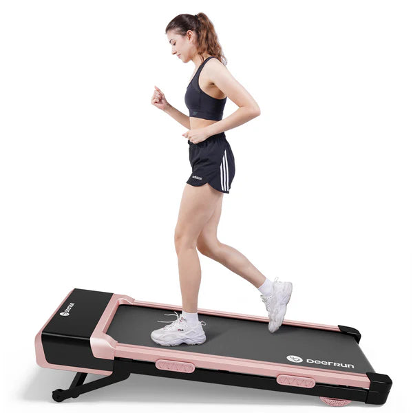 DeerRun Z10 Smart Incline Laufband #Farbe_Rosa
