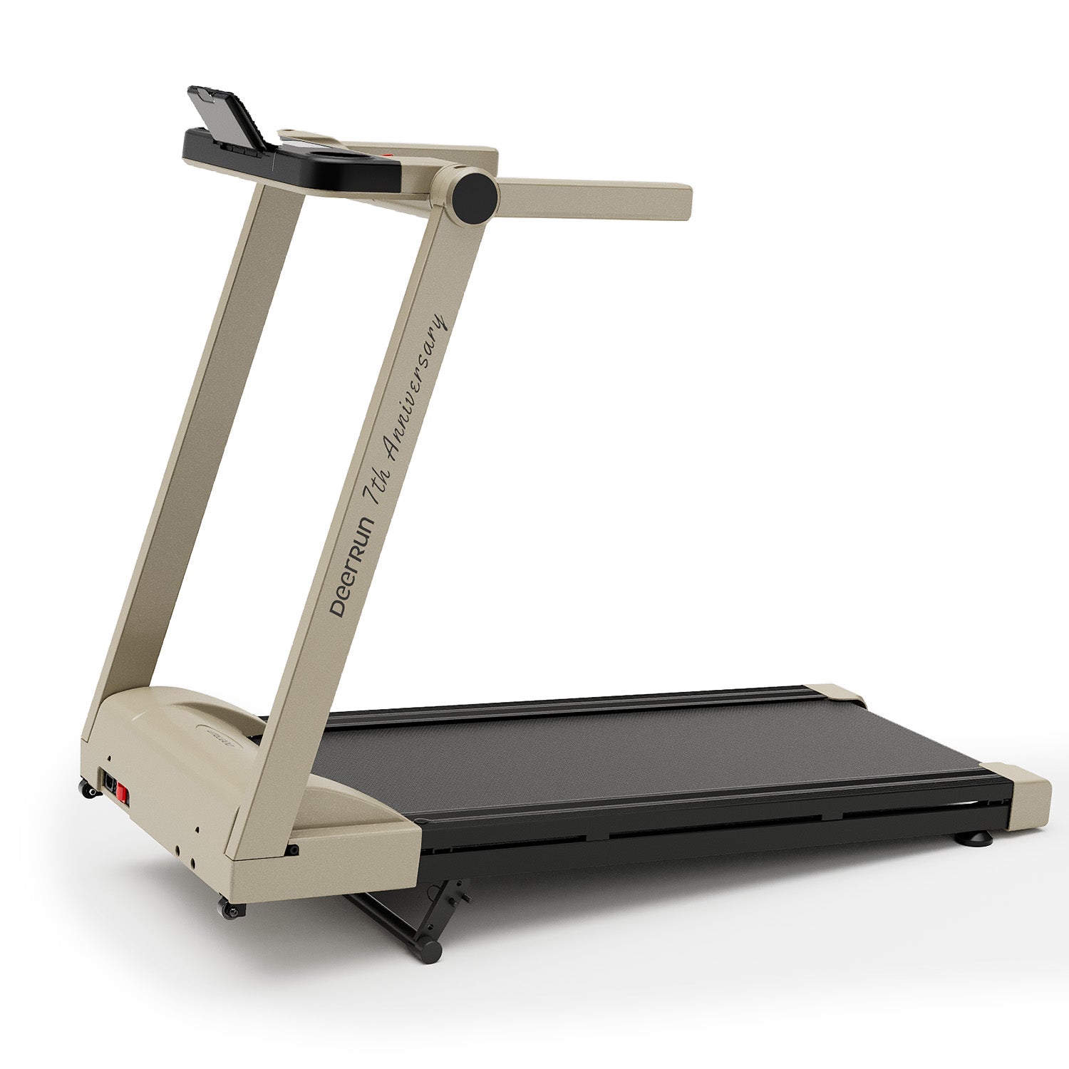 DeerRun A1 Pro Starligh-Edition faltbares Laufband mit 6 % Steigung, Bluetooth und drahtloser Fernbedienung
