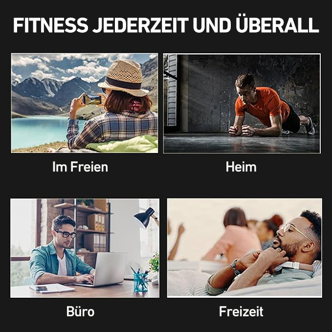 Bauchmuskel Tragbarer Toner - Trainer Trainingsgerät für Bauchmuskeln Home Office Übung