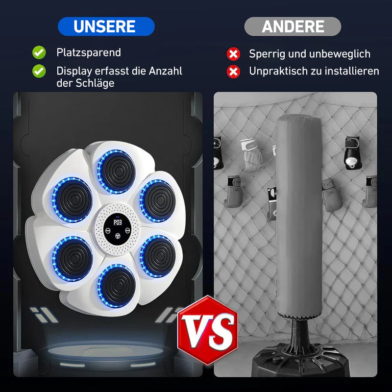 DeerRun® Smart Music Boxing Machine (Handschuhe und Ladekabel inklusive)