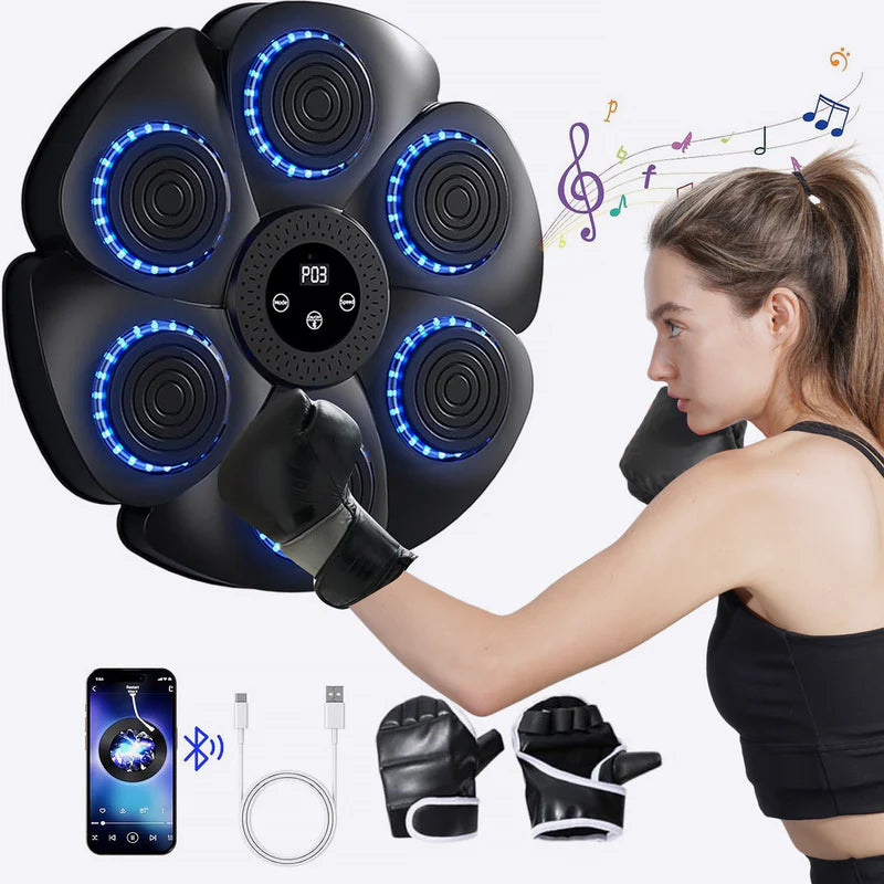 DeerRun® Smart Music Boxing Machine (Handschuhe und Ladekabel inklusive)
