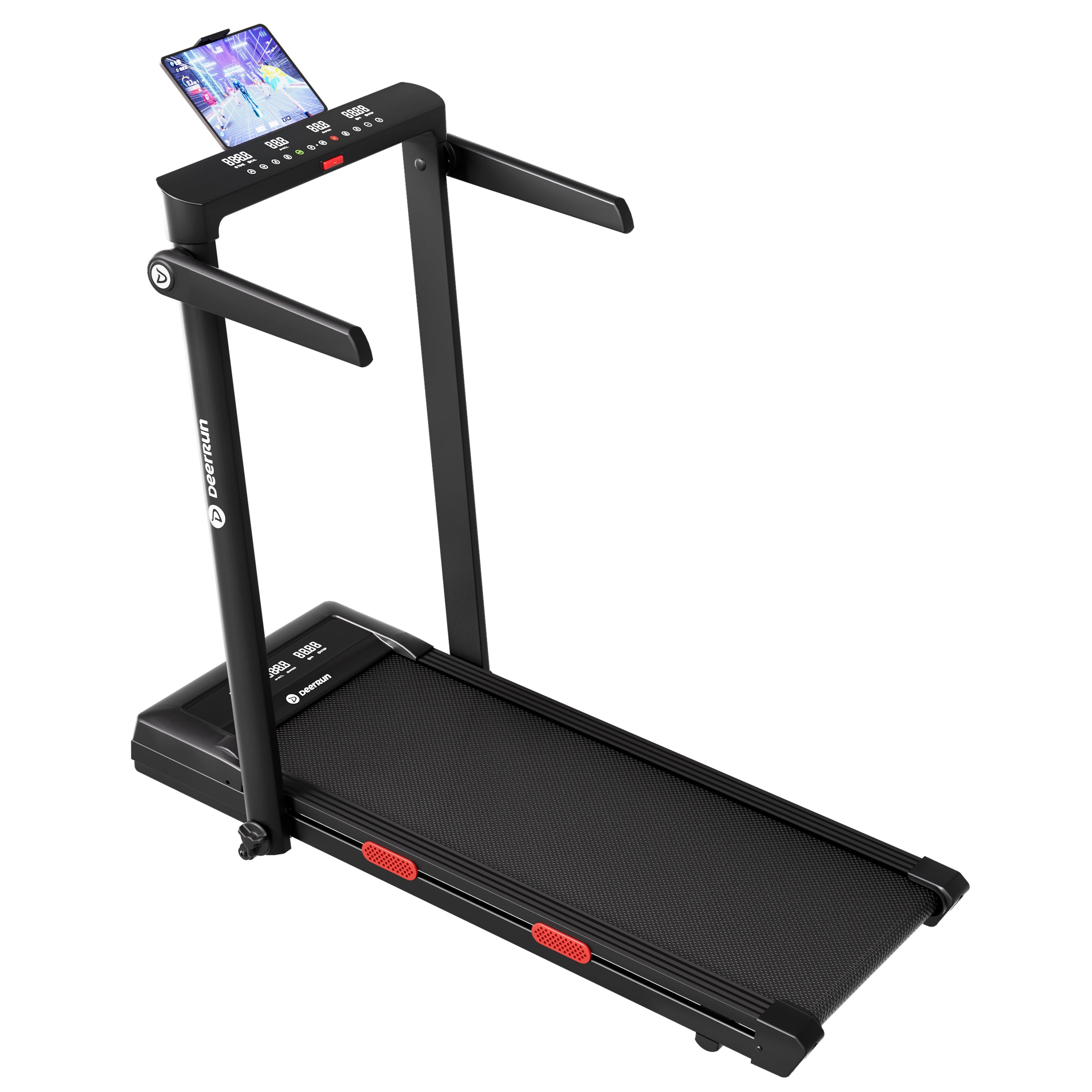 DeerRun Z10 Pro Muse 2-in-1 Klappbares Laufband mit 12% Auto-Steigung