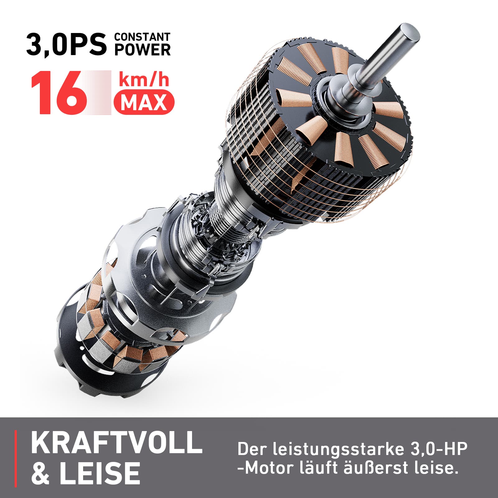 DeerRun A1 Pro Klappbares Laufband