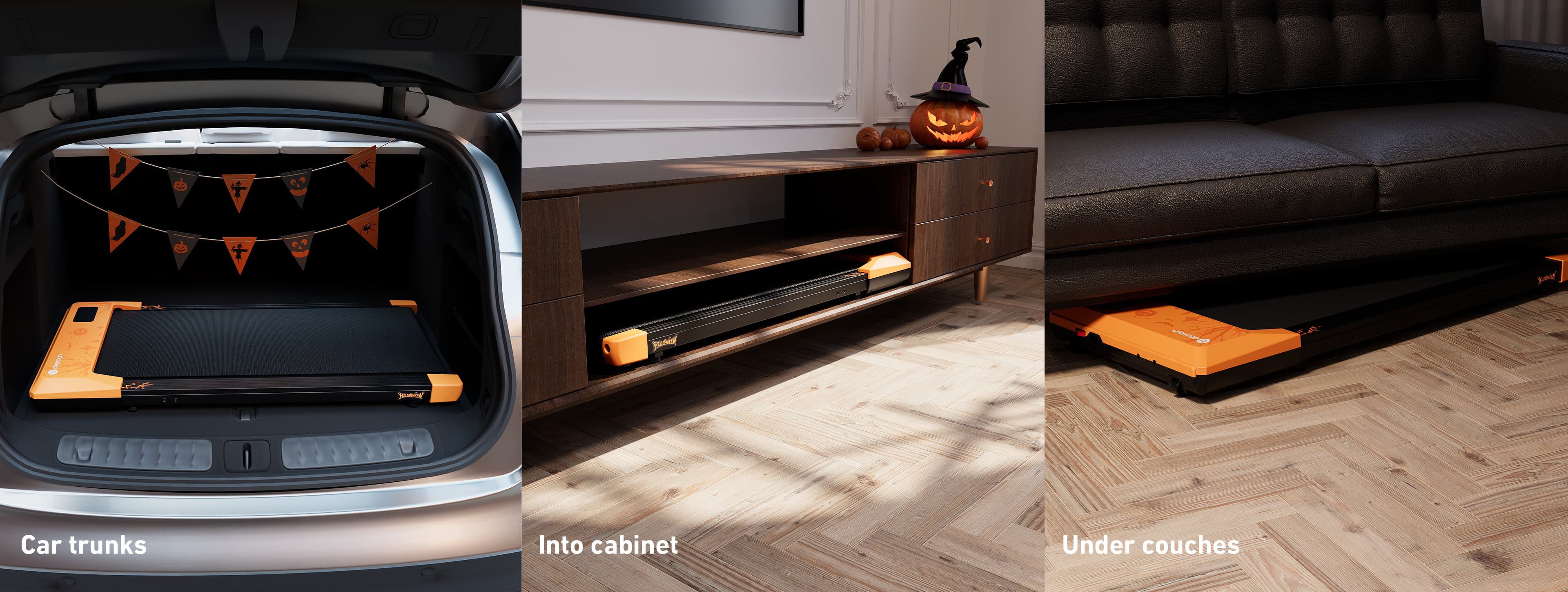 DeerRun Q1 Plus Smartes Walking Pad-Halloween Sondermodell Details