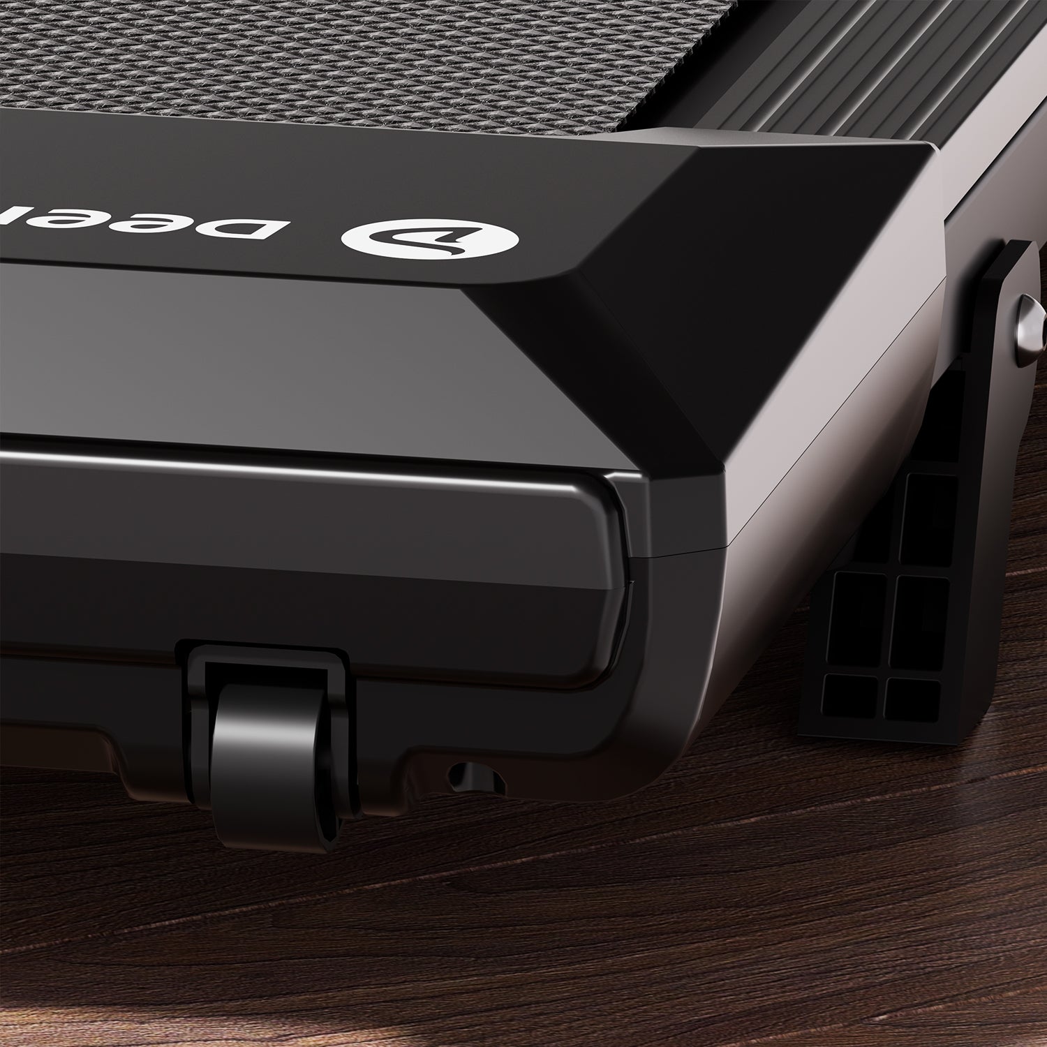 DeerRun Q2 Urban Walking Pad mit Steigung & Fernbedienung #Farbe_Schwarz