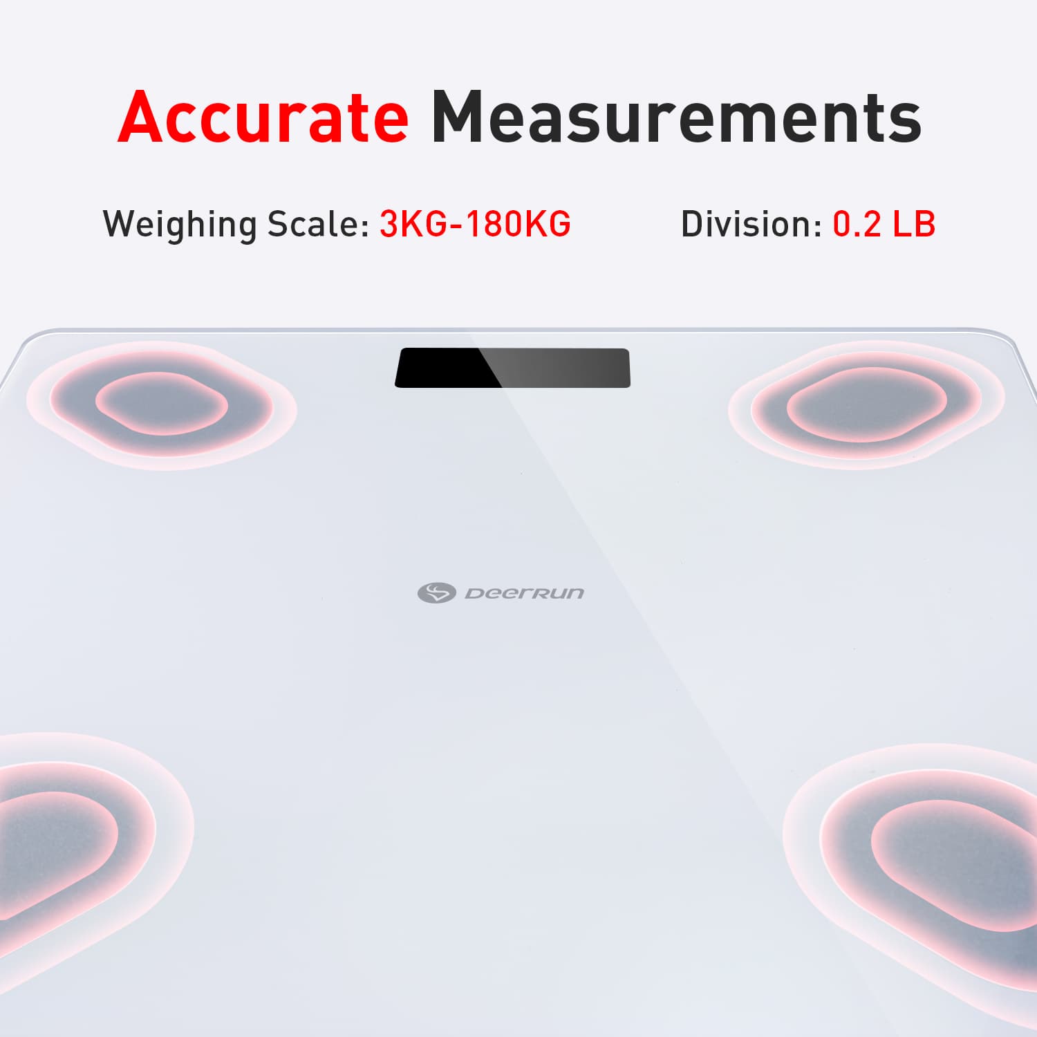 DeerRun® Smart Scale für Körpergewicht