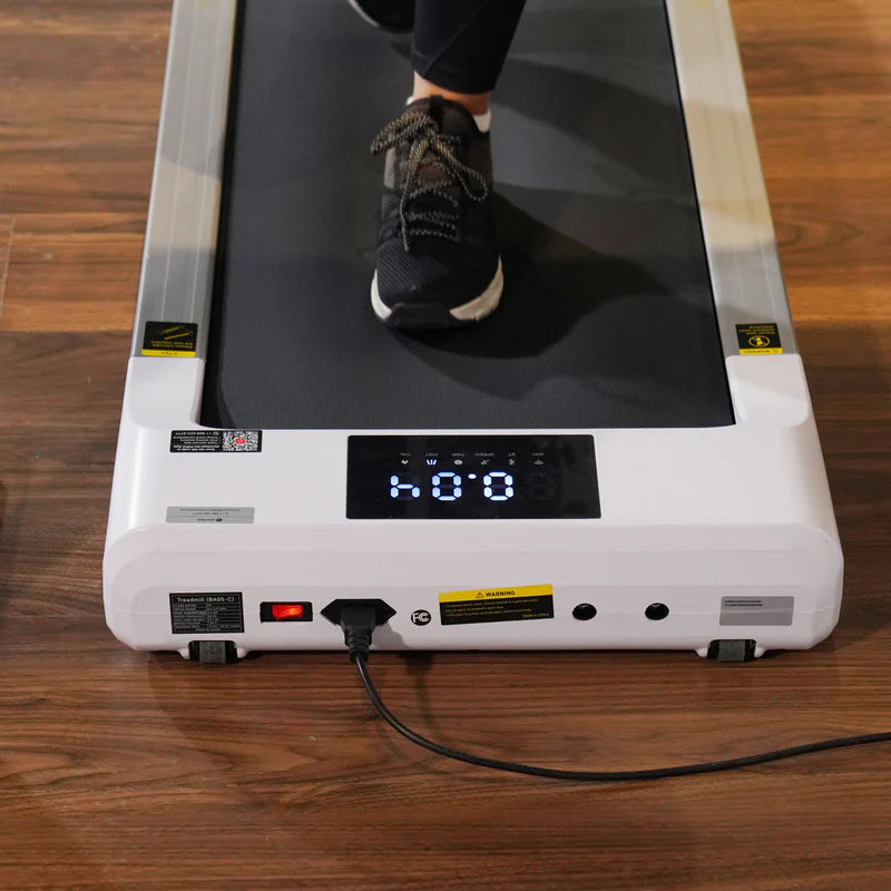 DeerRun® Q1 Classic Pro Smart-Walk-Laufband – Längerer Laufgürtel und 136 kg Tragfähigkeit mit Fernbedienung