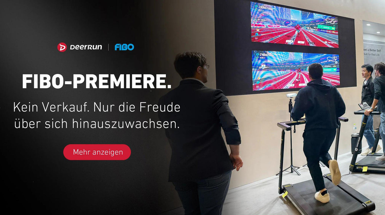 DeerRun, einer der weltweit führende Anbieter von Heimfitnessgeräten, betritt auf der FIBO 2026 erstmals den europäischen Markt