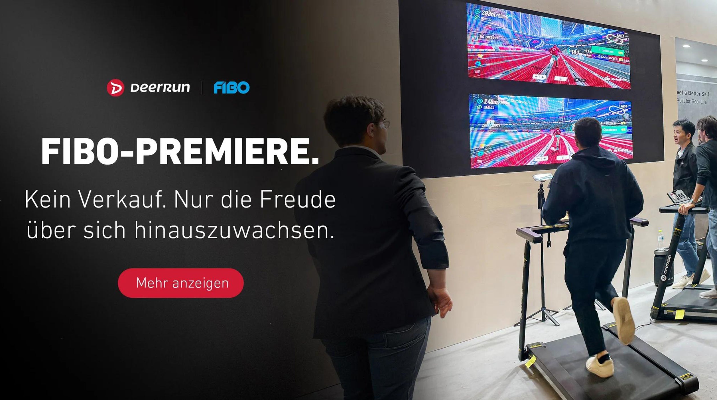 DeerRun, einer der weltweit führende Anbieter von Heimfitnessgeräten, betritt auf der FIBO 2026 erstmals den europäischen Markt