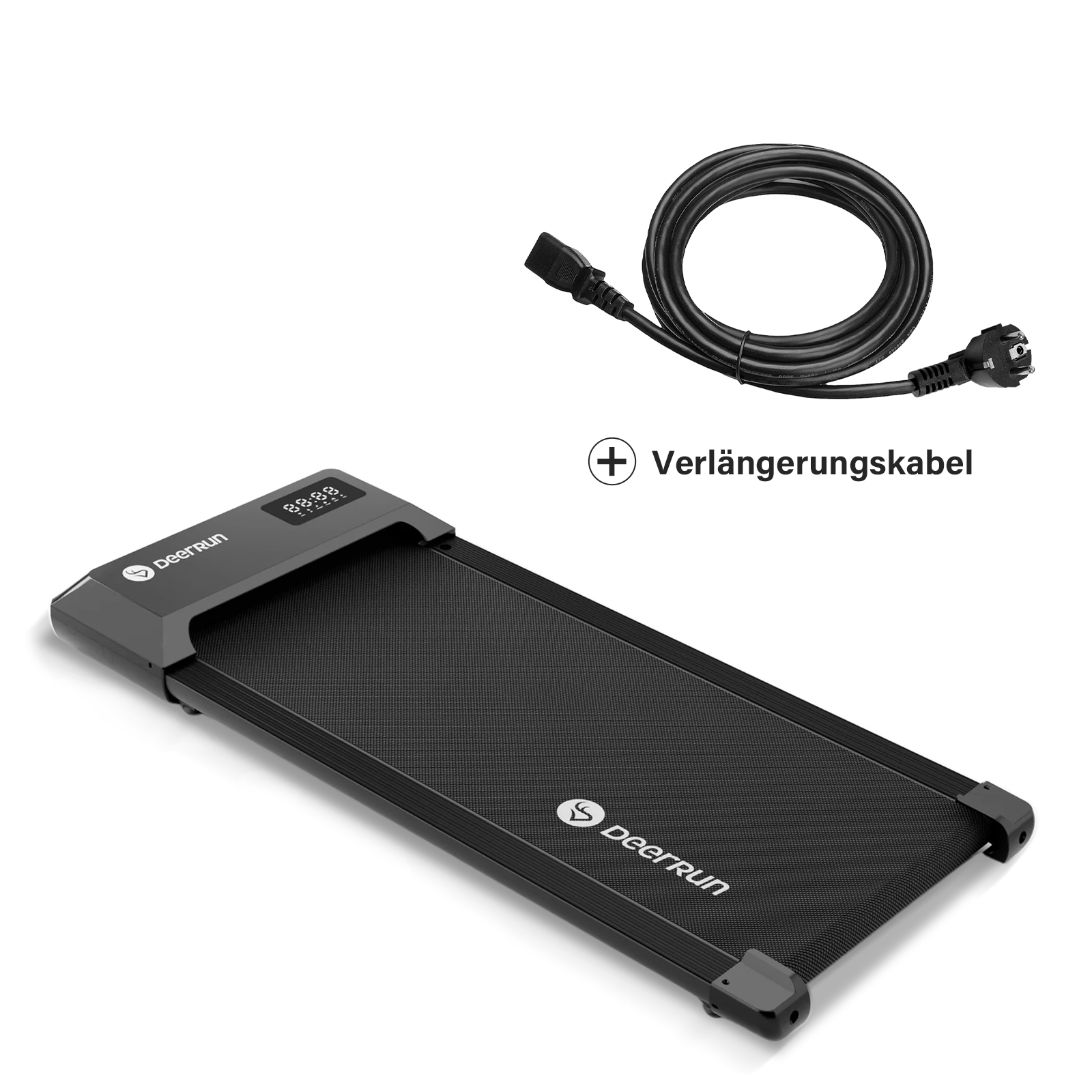 DeerRun Q1 Urban Upgrade | Smart-Walk-Laufband mit 136 kg Tragfähigkeit und Fernbedienung