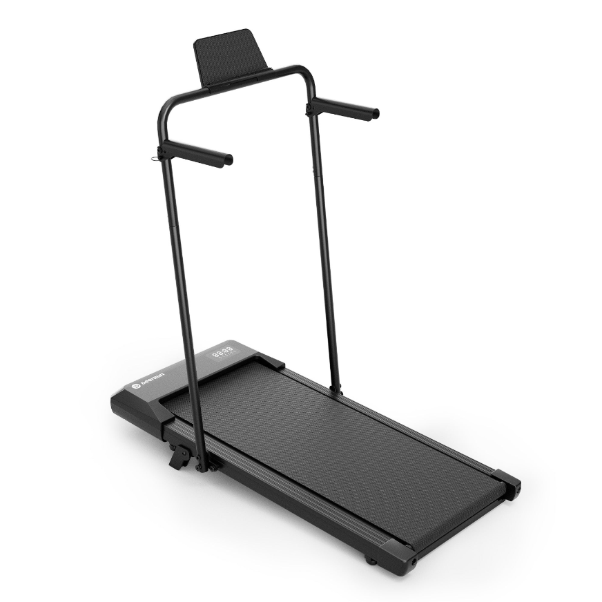 DeerRun Q2 Urban Walking Pad mit Handlauf und 7 % Steigung