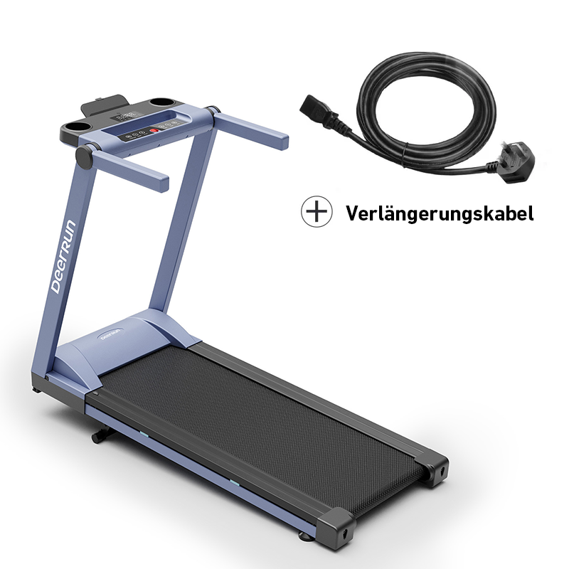 DeerRun A1 Pro Smart-Laufband – 158 kg Tragfähigkeit mit 6% Steigung und Fernbedienung