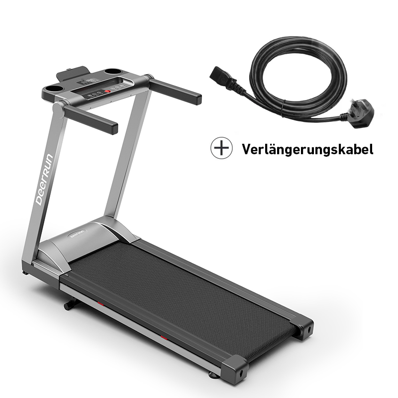 DeerRun A1 Pro Smart-Laufband – 158 kg Tragfähigkeit mit 6% Steigung und Fernbedienung