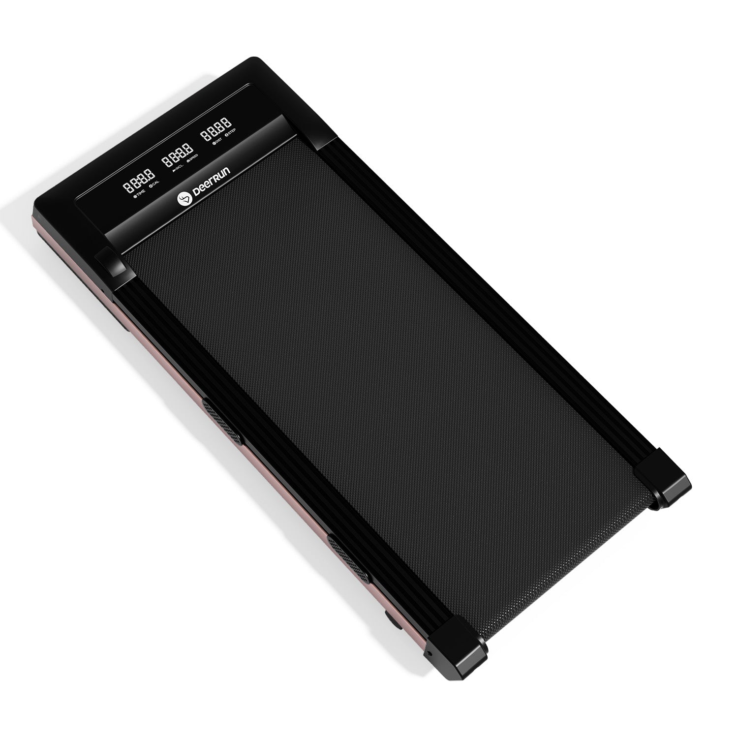 DeerRun Z10 Smart Incline Laufband #Farbe_Schwarz mit Roségold