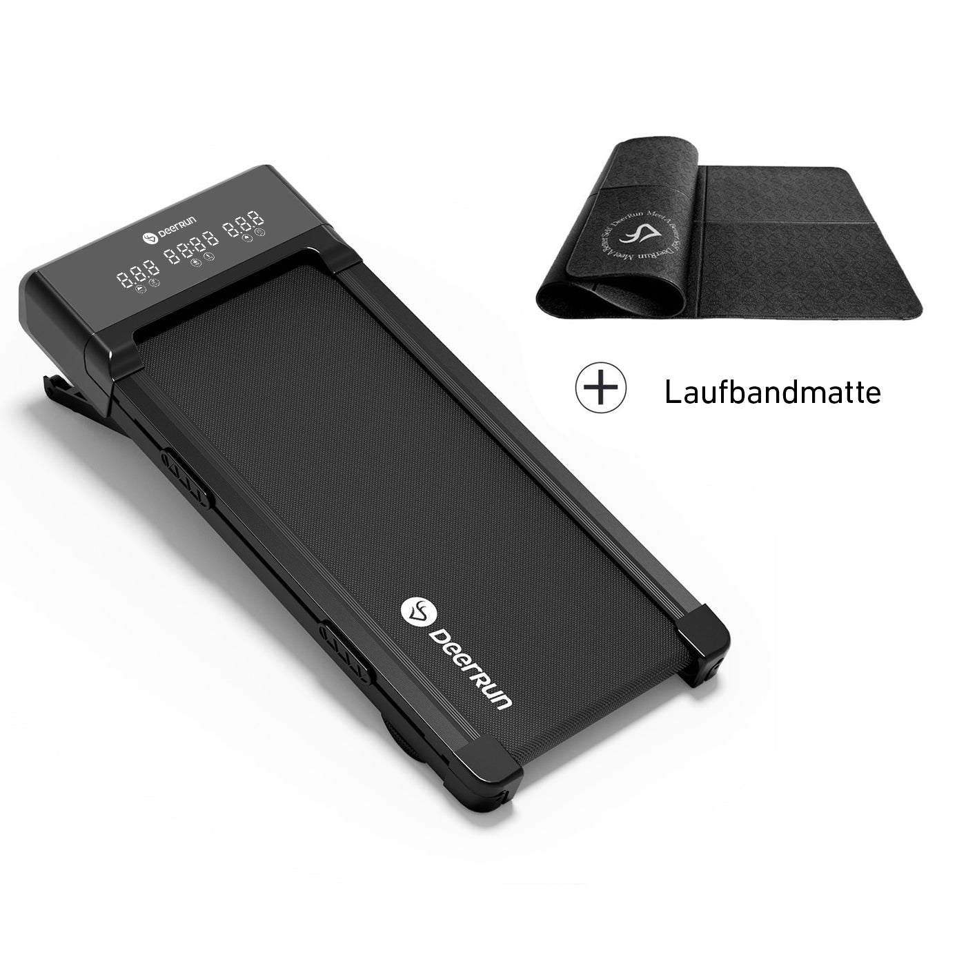 DeerRun Z10 Smart-Walk-Laufband mit 12% automatische Neigung und Fernbedienung