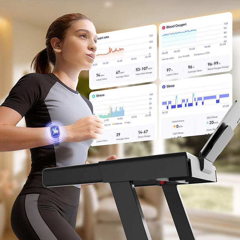 DeerRun® Fitness-Smartwatch: Mit der PitPat-App synchronisieren & Workouts aufzeichnen