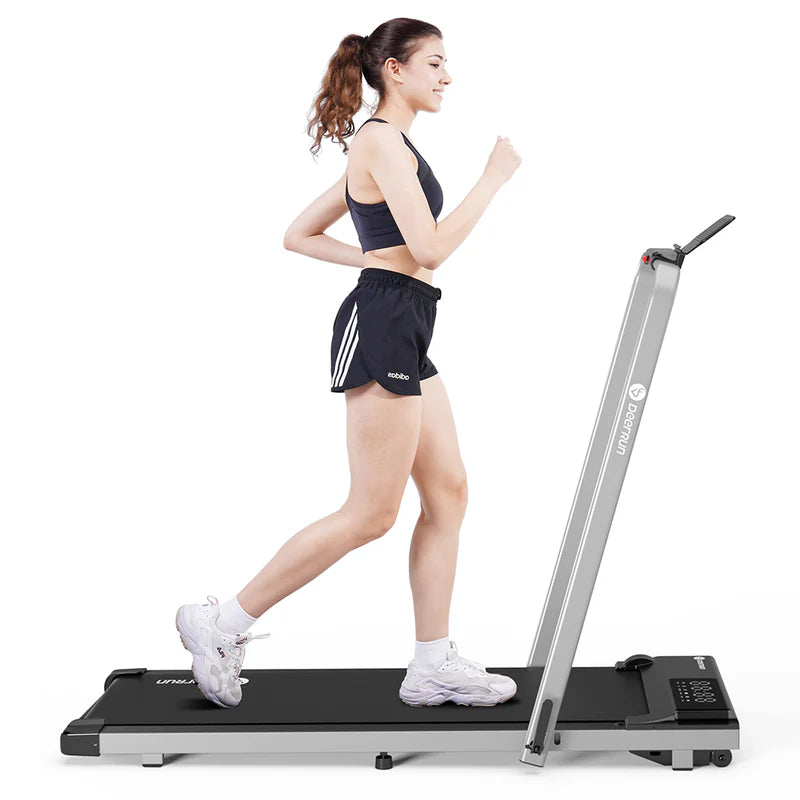 DeerRun A5 Pro Energie-2025 Smartes 2-in-1 Laufband | Upgrade-Chip & NFC-Unterstützung mit 136 kg Tragfähigkeit und Fernbedienung