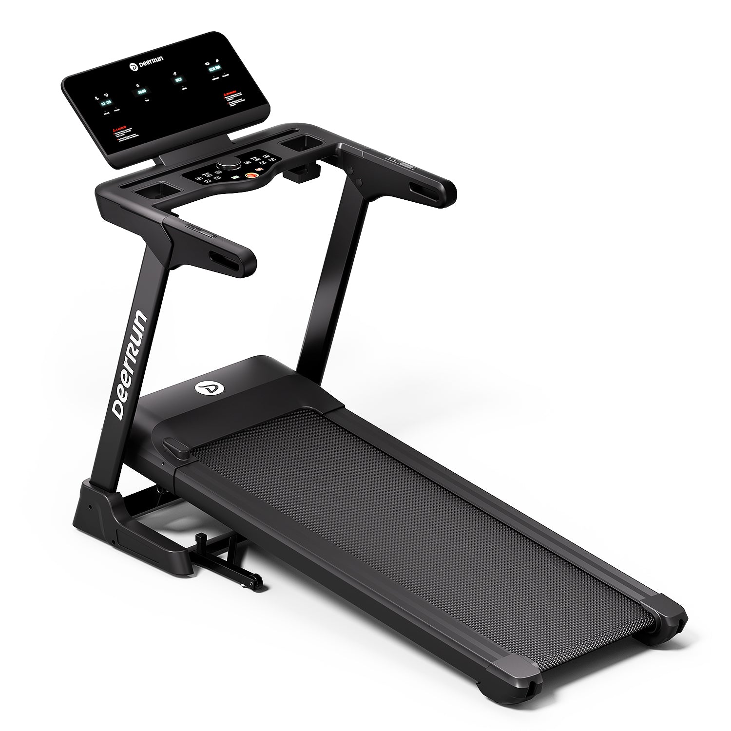 DeerRun X50 18% Auto Steigung Smartes Laufband, großem Display und KI-Coach | 20 km/h, 181kg Tragkraft