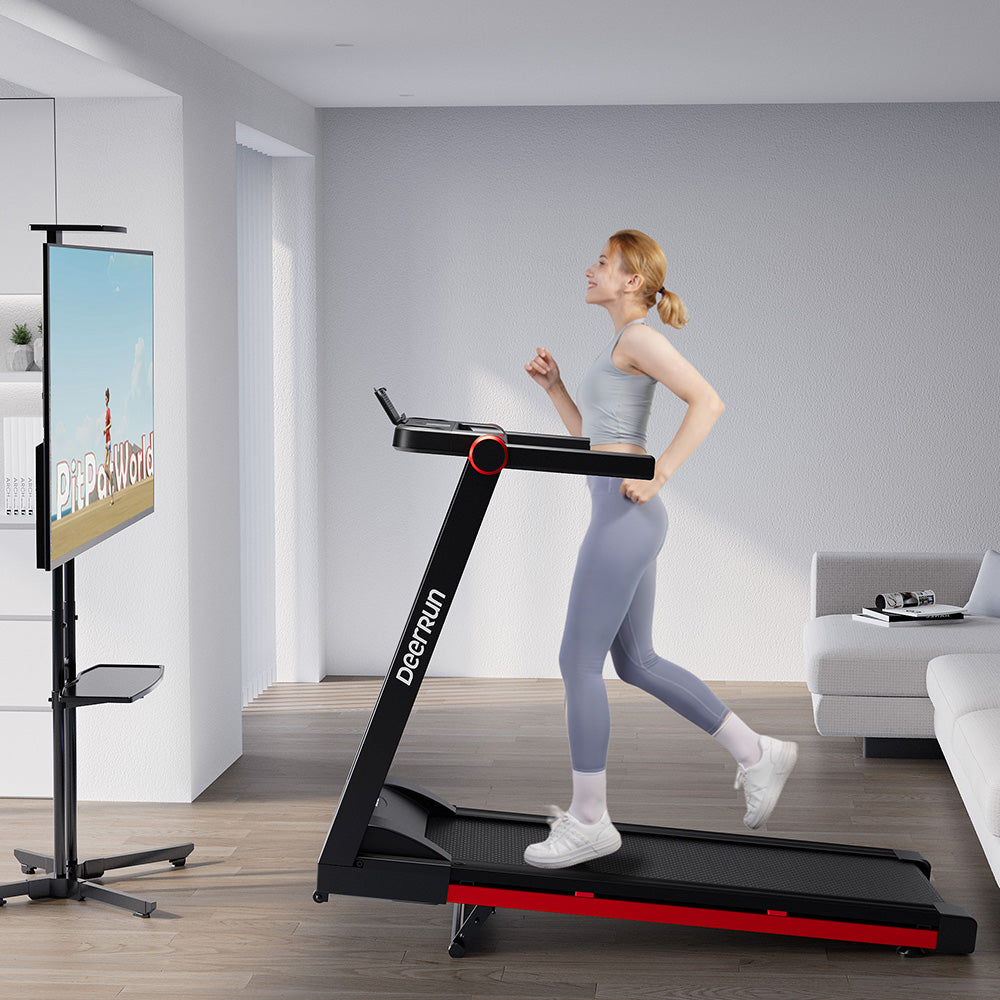 DeerRun A1 Pro Folding smart treadmill with incline - 10 MPH