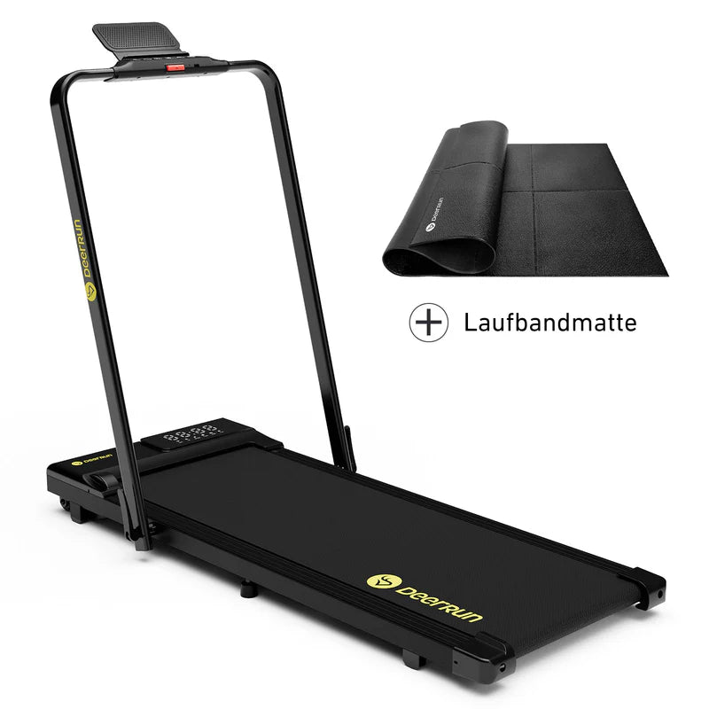 DeerRun A5 Pro Energie-2025 Smart 2-in-1 Treadmill | Upgraded Chip & NFC Support with 145 kg Weight Capacity and Remote Control