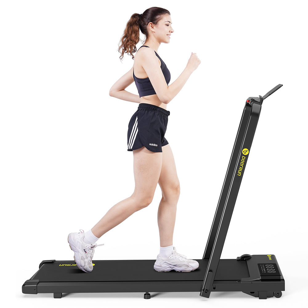 DeerRun A5 Smart 2 in 1 Folding Treadmill with Built-in Speakers