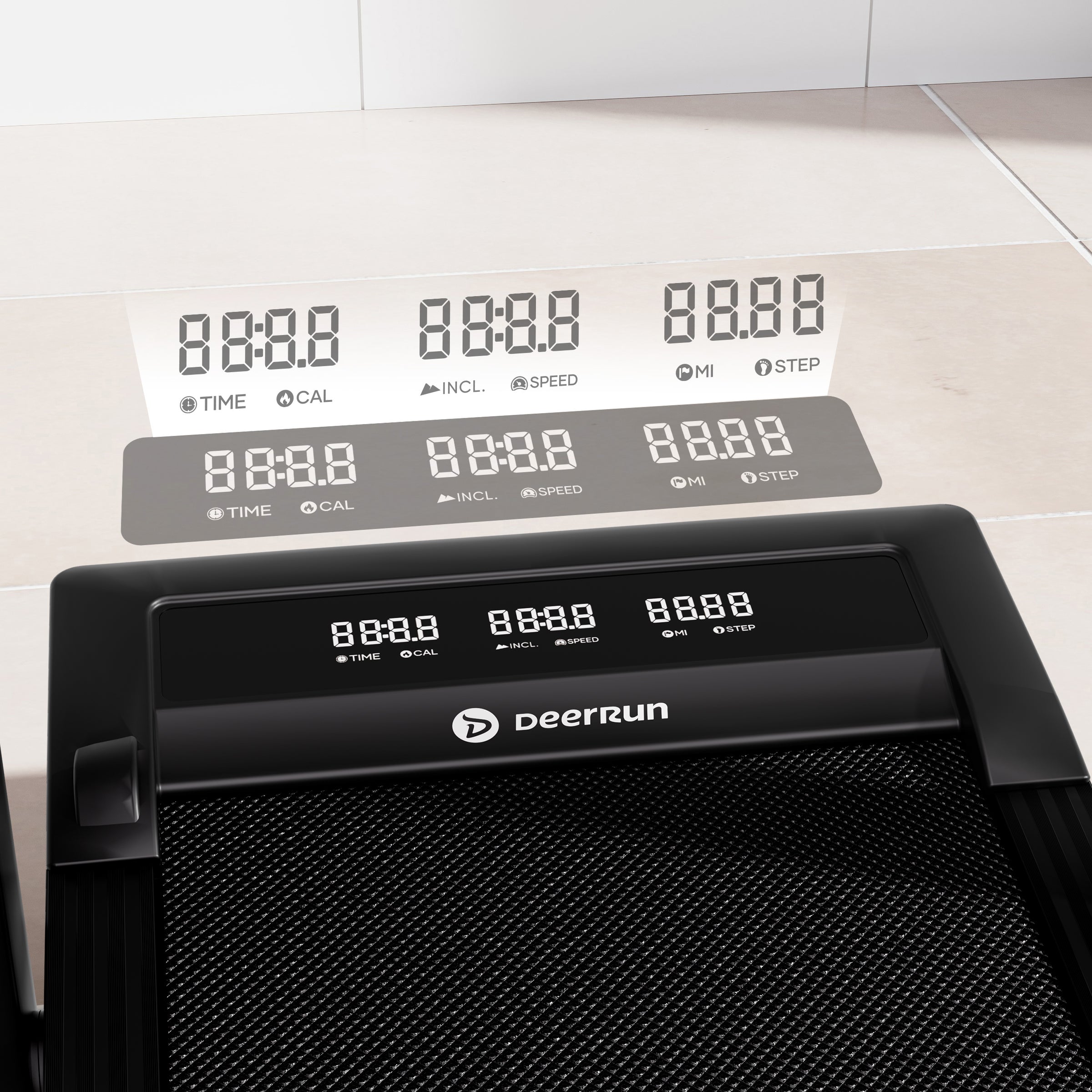 DeerRun Z10 Pro Muse 2-in-1 Klappbares Laufband mit 12% Auto-Steigung