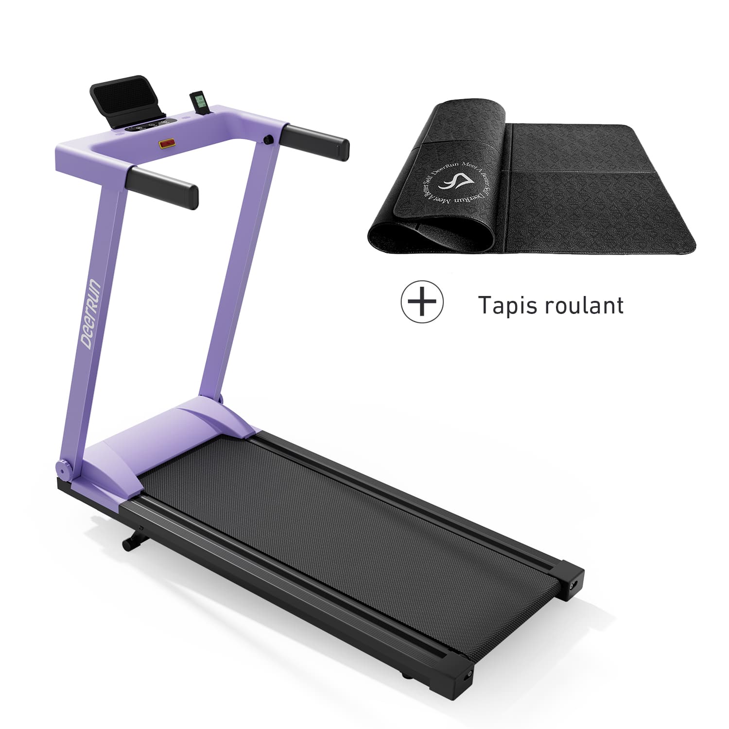 DeerRun A1 Urban Klappbares Laufband #Farbe_Lila