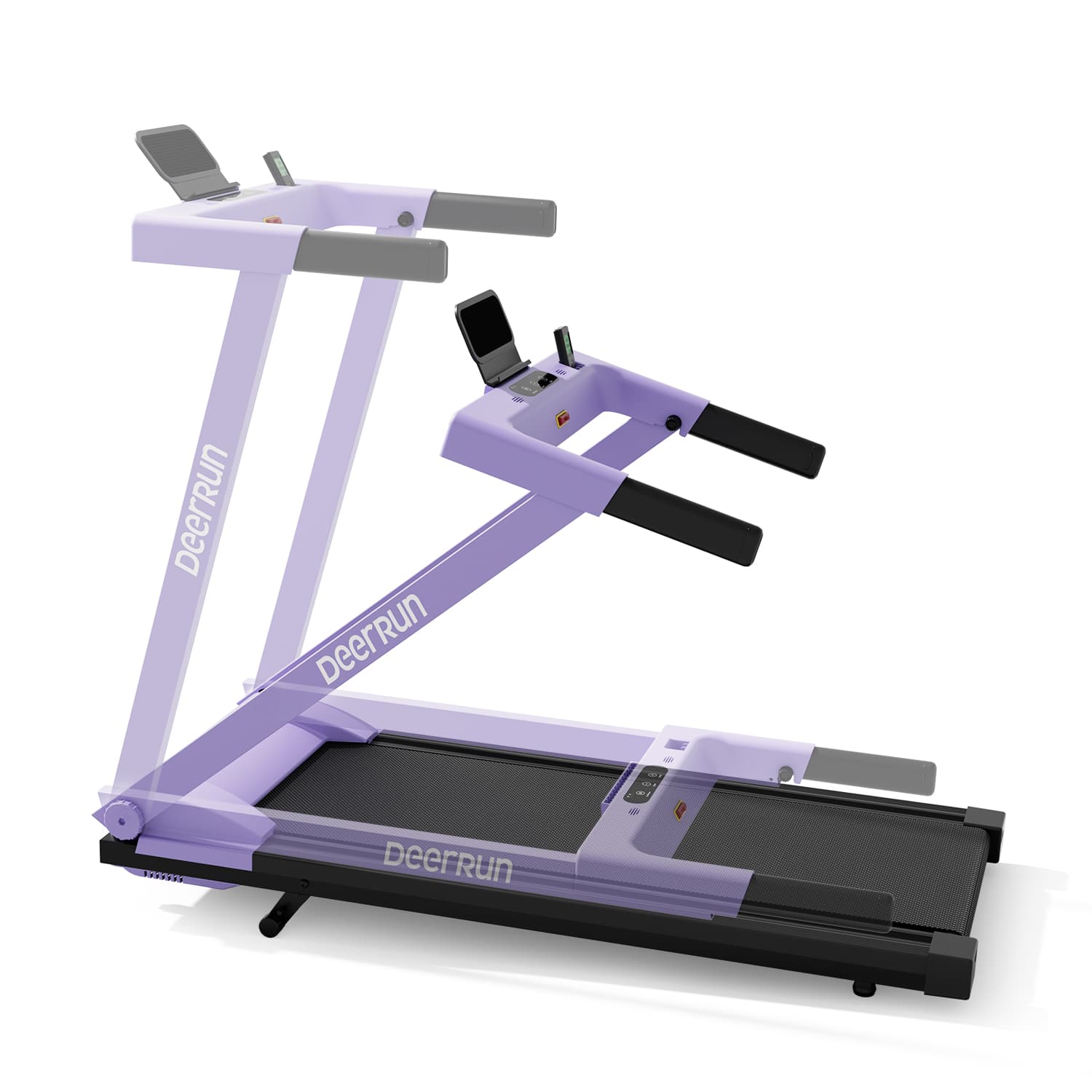 DeerRun A1 Urban Klappbares Laufband #Farbe_Lila