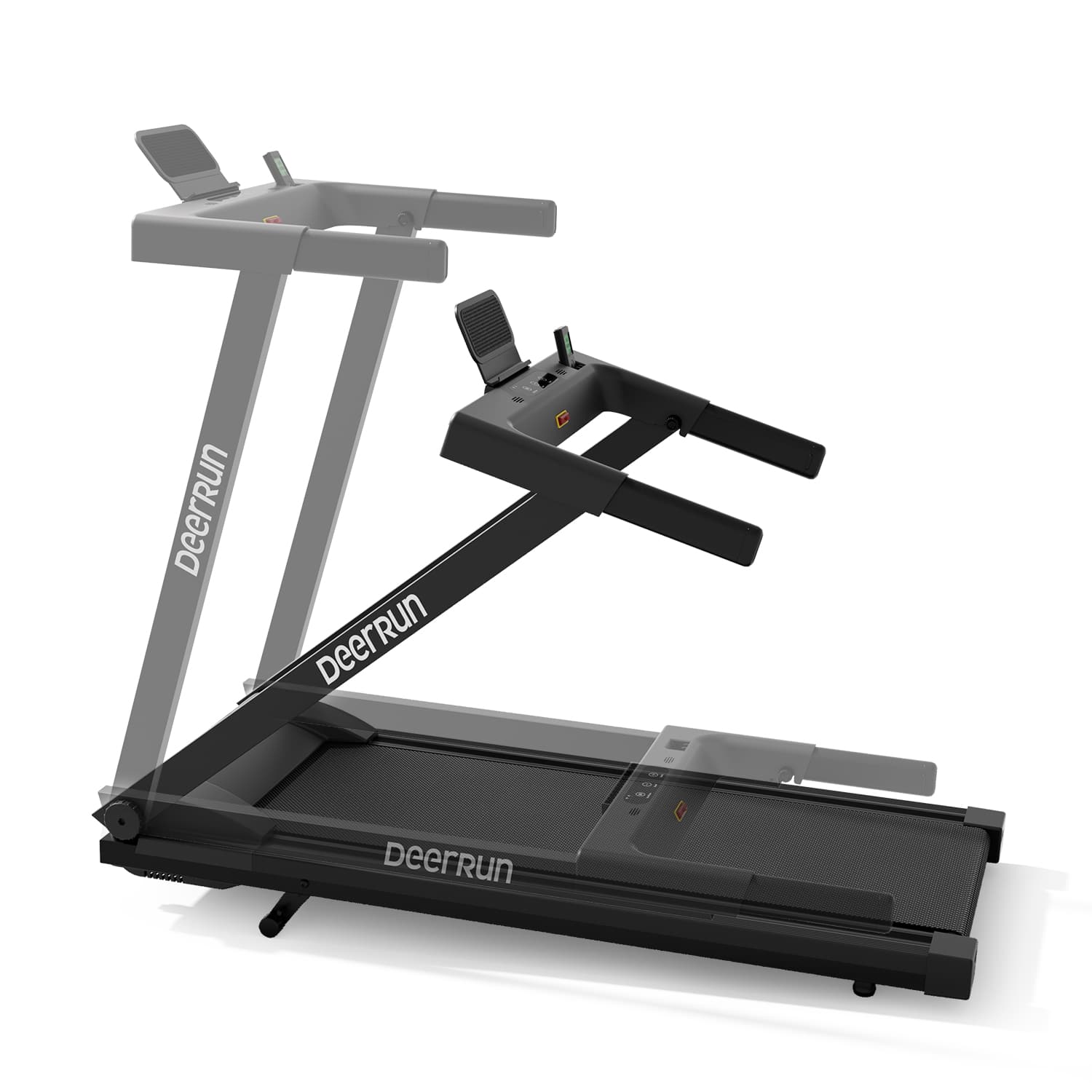DeerRun A1 Urban Klappbares Laufband #Farbe_Schwarz