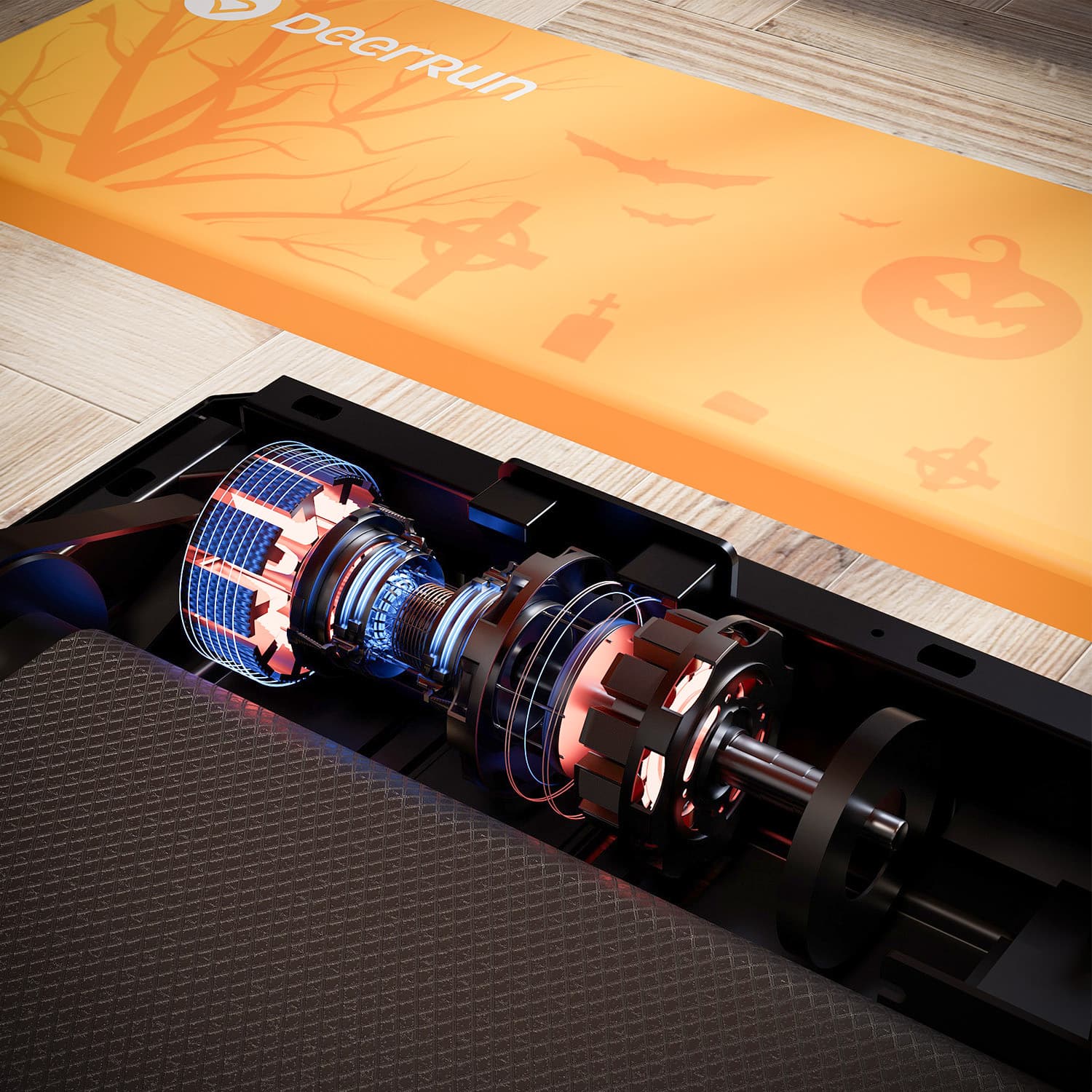 DeerRun Q1 Plus Smartes Walking Pad-Halloween Sondermodell Details