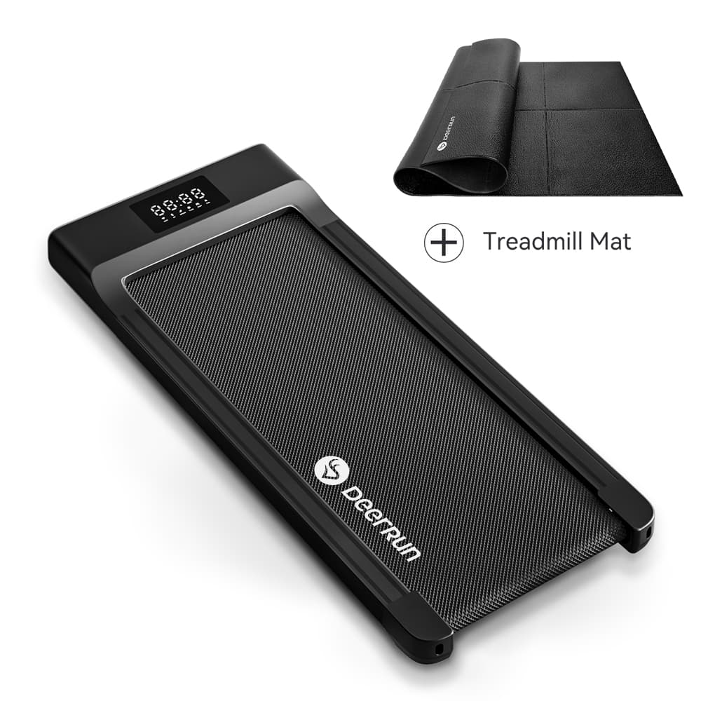 DeerRun Q1 Urban Pro Smart Walk Laufband #Farbe_Schwarz