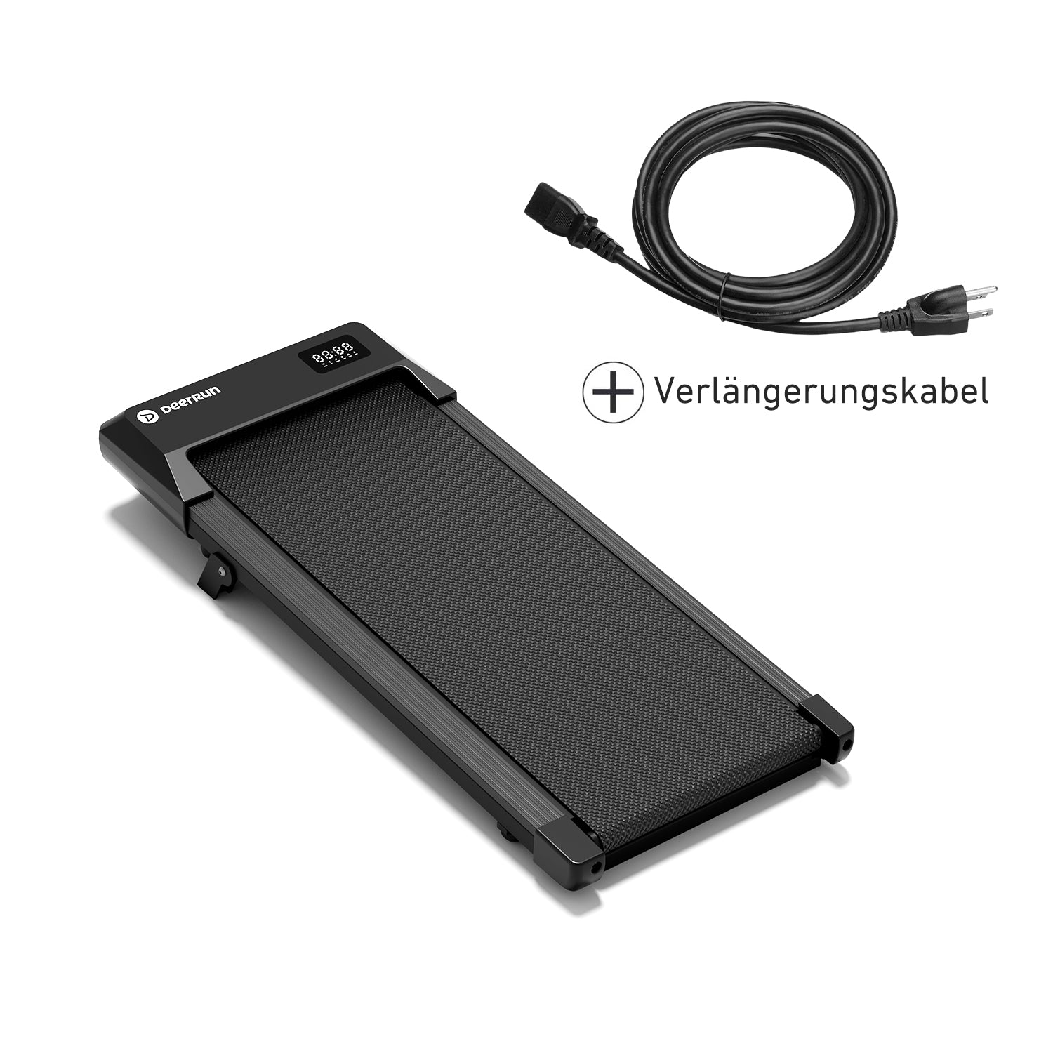 DeerRun Q2 Urban Walking Pad mit Steigung & Fernbedienung #Farbe_Schwarz