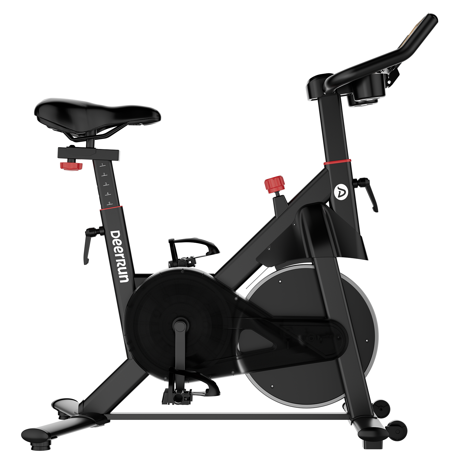 DeerRun S500 Pro Heimtrainer Fahrrad mit 32 Magnetischer Widerstand, LED-Bildschirm
