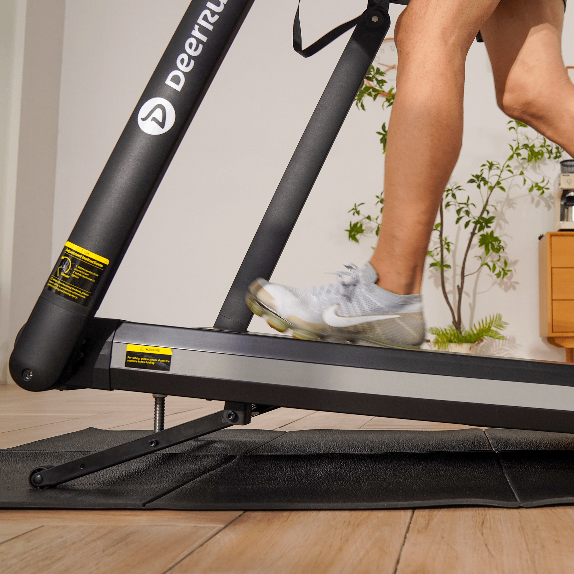 DeerRun X20 Profi Laufband mit 15_ Automatischer Steigung-18-kmh