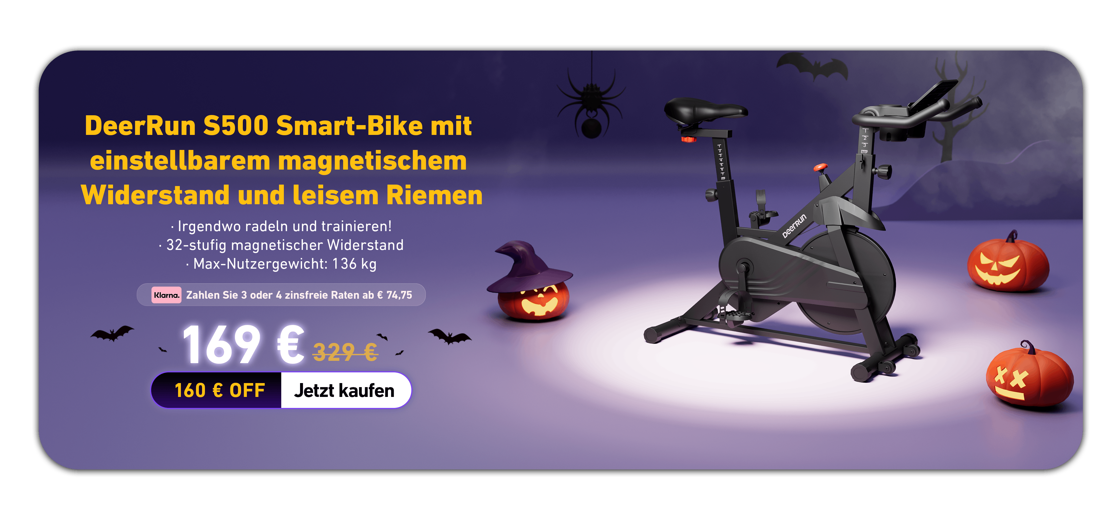 DeerRun Halloween-Angebot Produkt