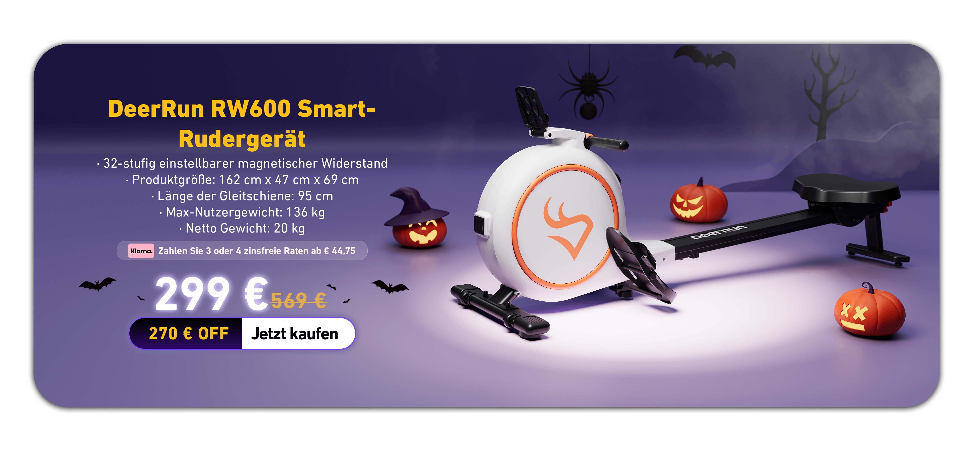 DeerRun Halloween-Angebot Produkt