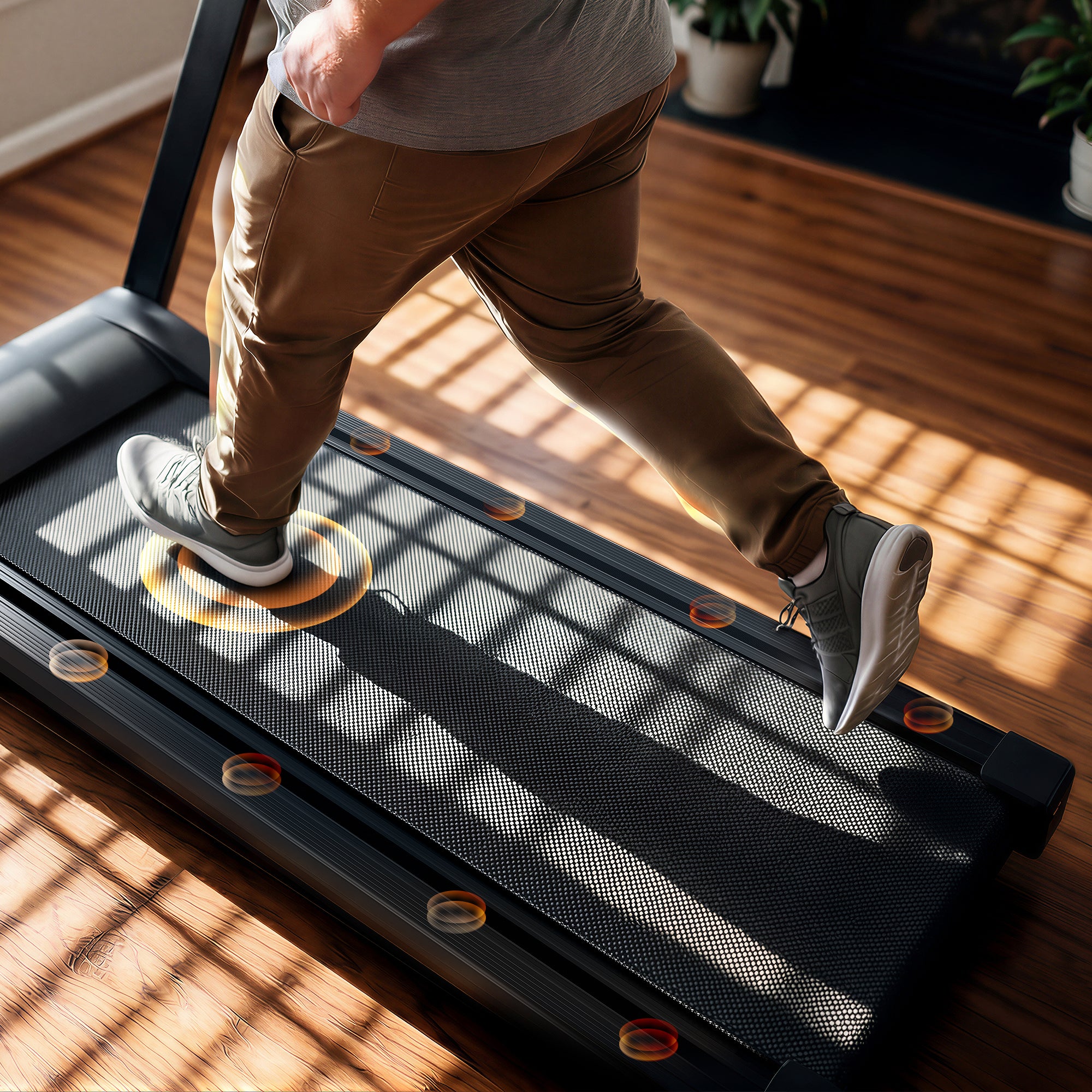 DeerRun A1 Urban Klappbares Laufband #Farbe_Schwarz