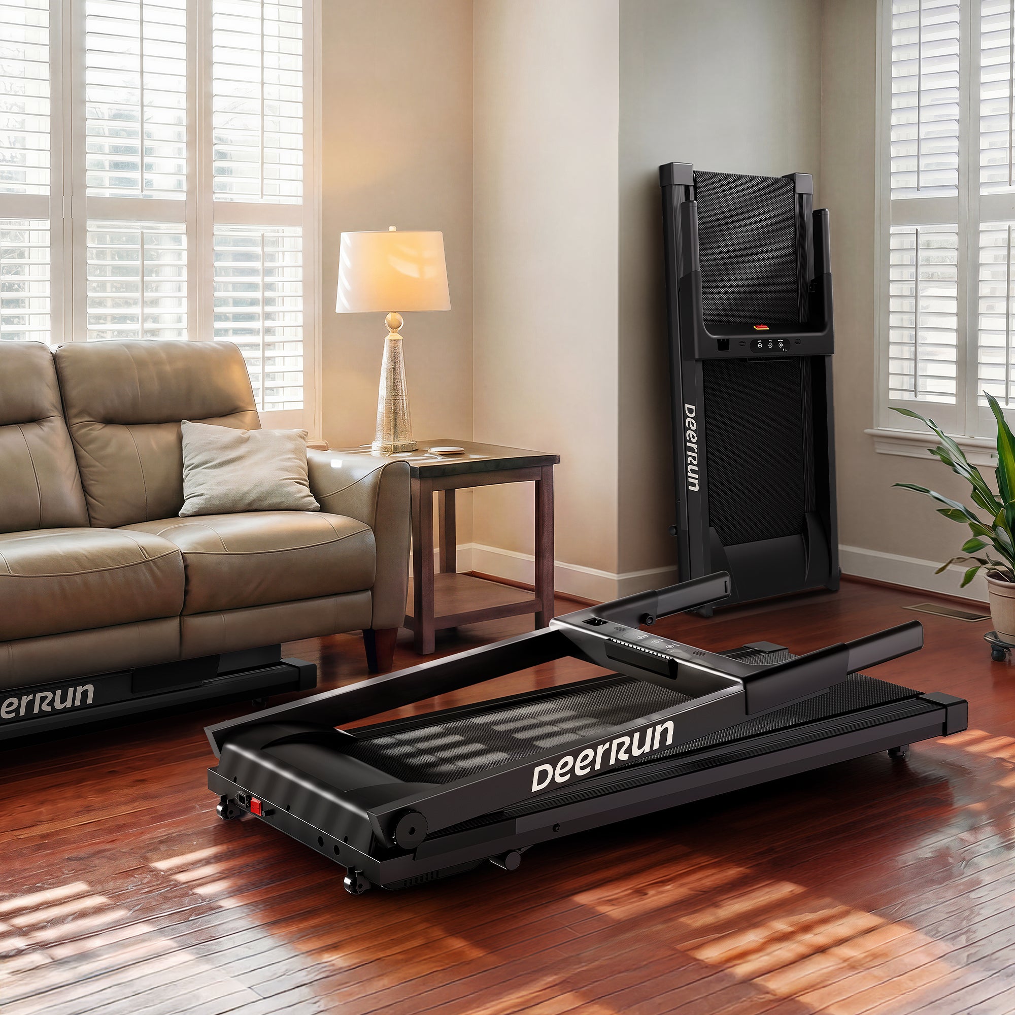 DeerRun A1 Urban Klappbares Laufband #Farbe_Schwarz