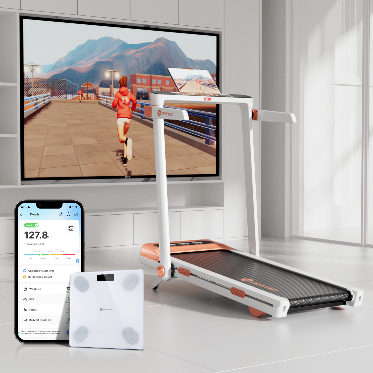 DeerRun® Smart Scale für Körpergewicht