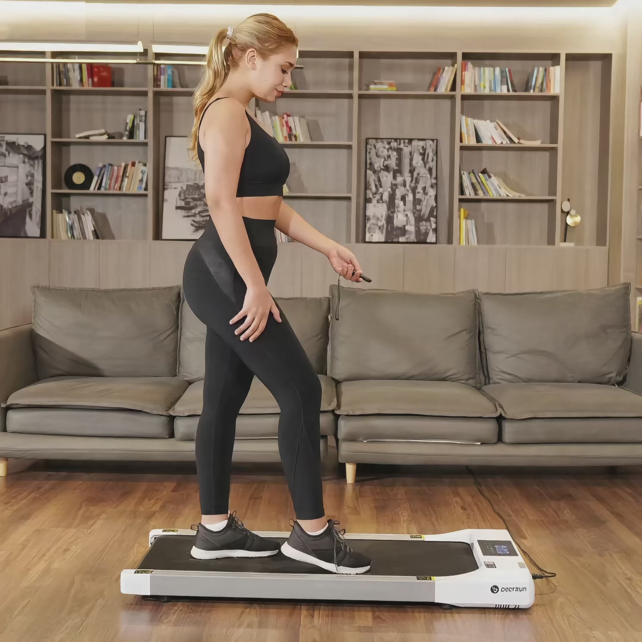DeerRun Q1 Urban Pro Smart Walk Laufband Video